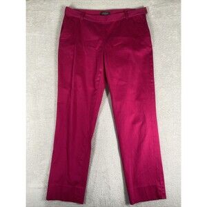 Lauren Ralph Lauren Pants Women's 14 Straight Hot Pink Chinos Stretch